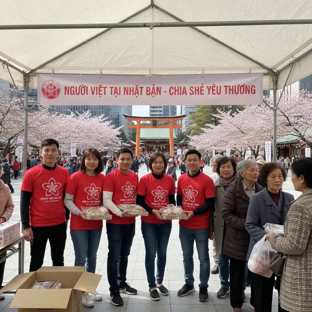Các hoạt động hỗ trợ cộng đồng giúp người Việt tại Nhật Bản vượt qua khó khăn