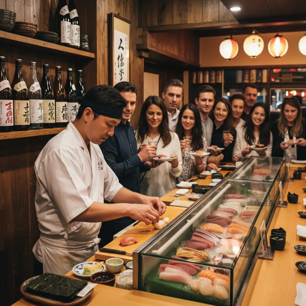 Tachigui Sushi mang đến trải nghiệm ẩm thực nhanh chóng và tiết kiệm