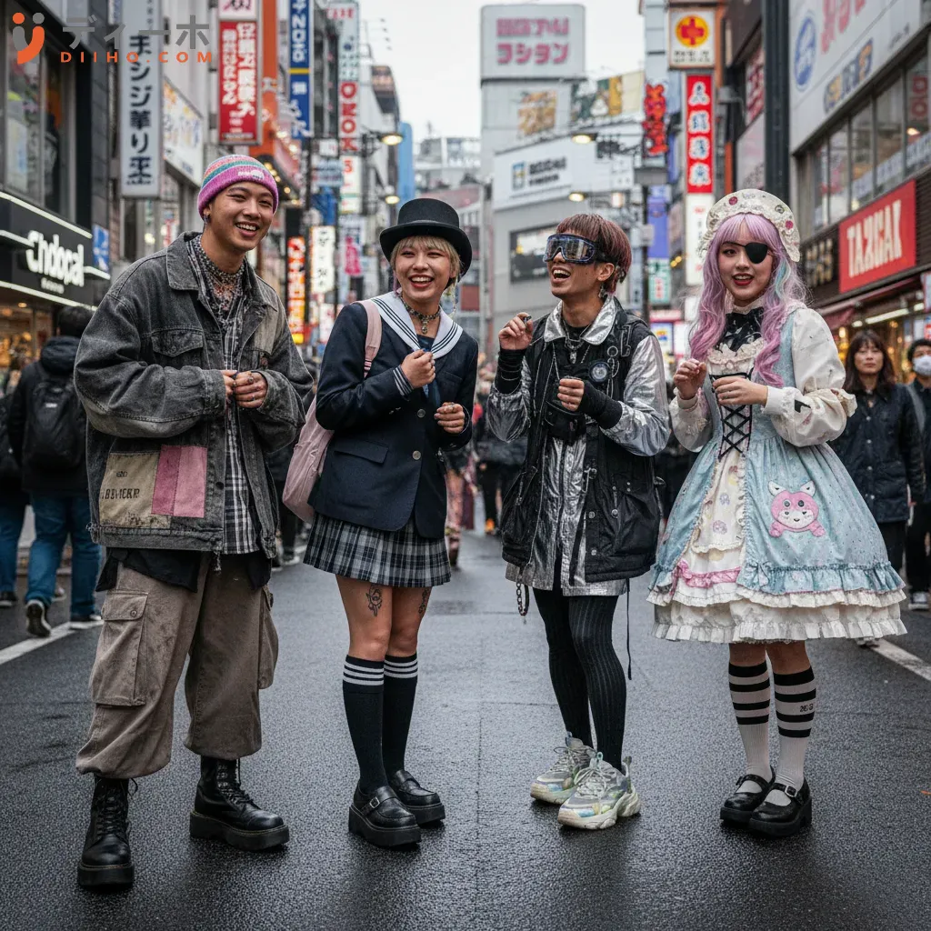 Thế hệ Z Nhật Bản mạnh dạn thể hiện bản sắc cá nhân qua phong cách thời trang đa dạng không ngại phá vỡ những quy tắc truyền thống