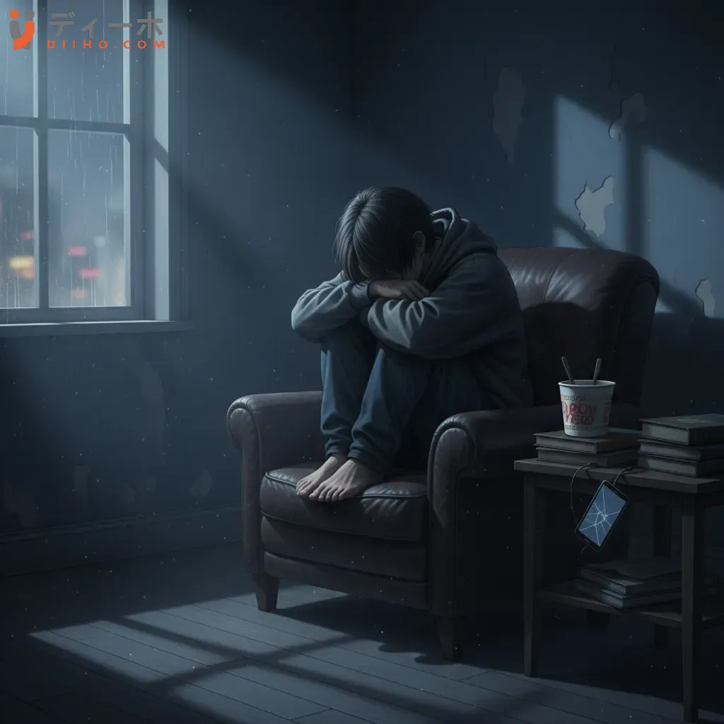 Một người trẻ Nhật Bản đang đối mặt với sự lo âu và cảm giác bị cô lập bởi áp lực xã hội