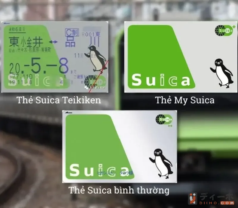 Cách làm thẻ Suica Nhật Bản