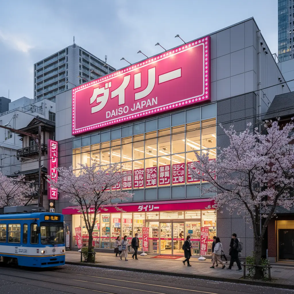 Daiso là chuỗi cửa hàng 100 yên lớn nhất và phổ biến nhất