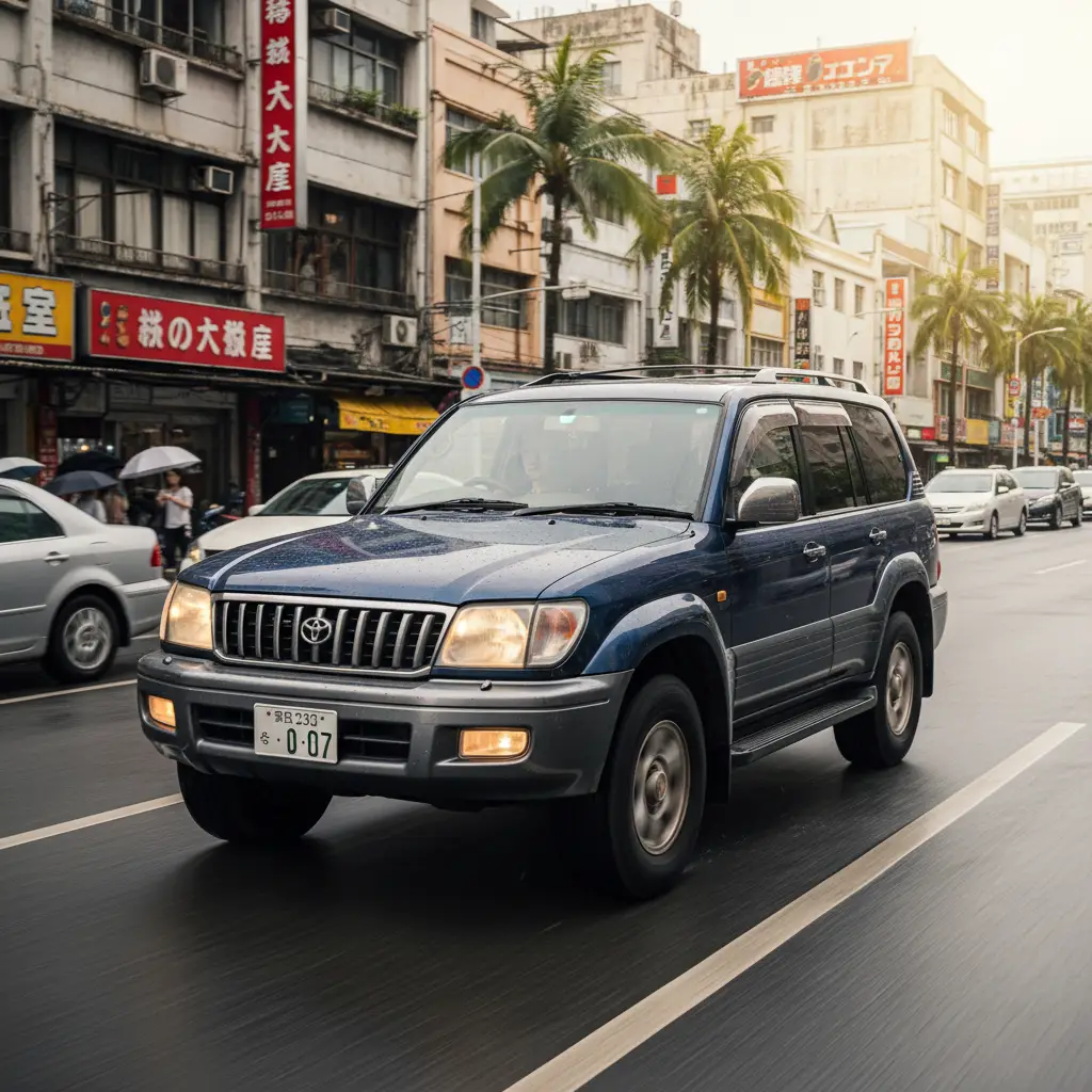 Các mẫu SUV cũ từ Nhật Bản vẫn giữ được vẻ ngoài mạnh mẽ và khả năng vận hành bền bỉ