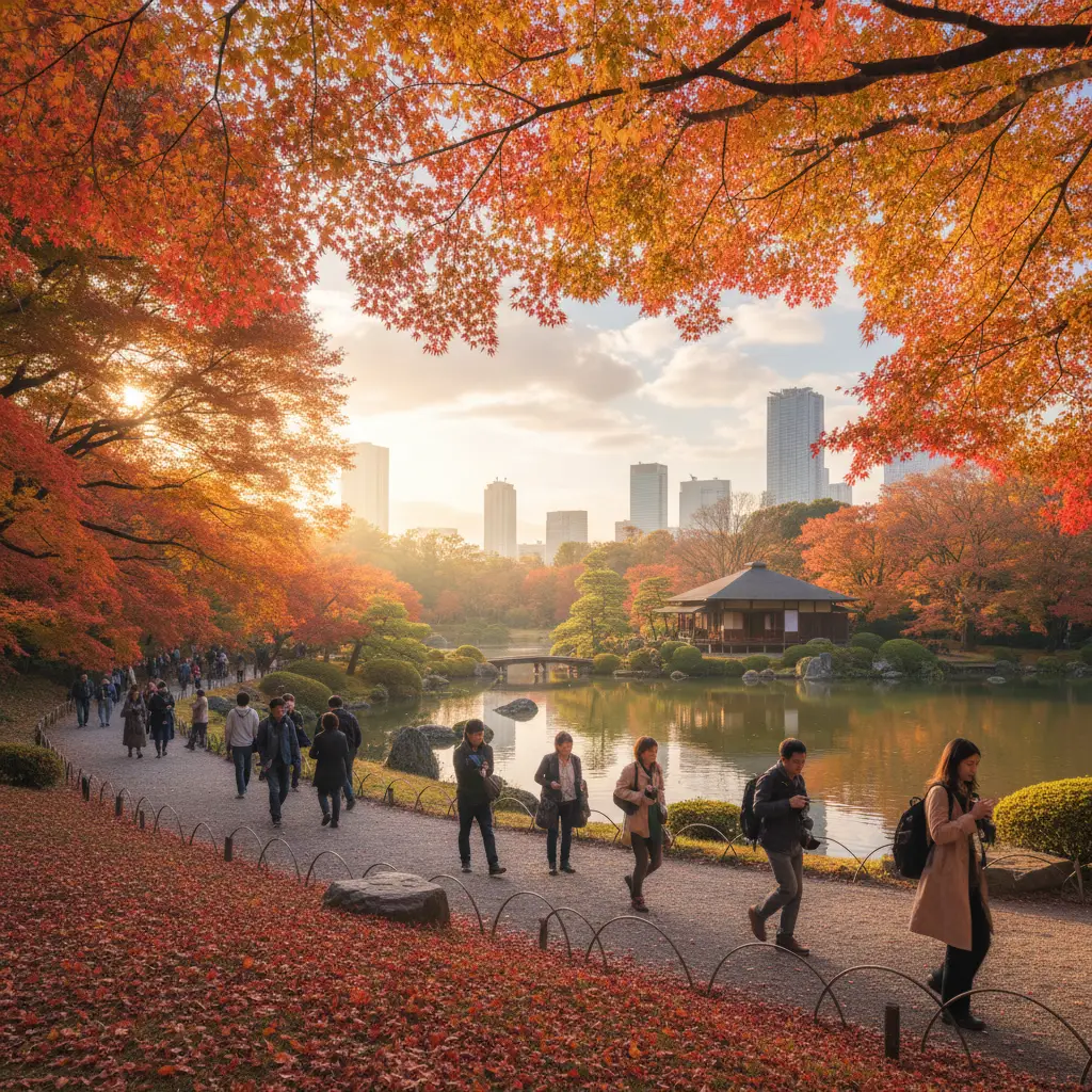 Vẻ đẹp thanh bình của Vườn quốc gia Shinjuku Gyoen một ốc đảo xanh giữa lòng Tokyo