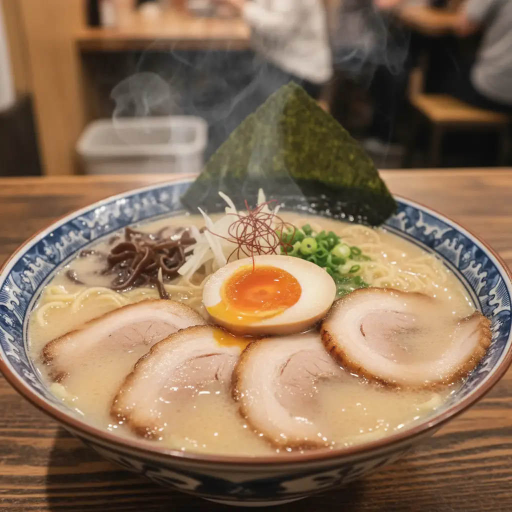 Một bát Ramen nóng hổi đậm đà hương vị