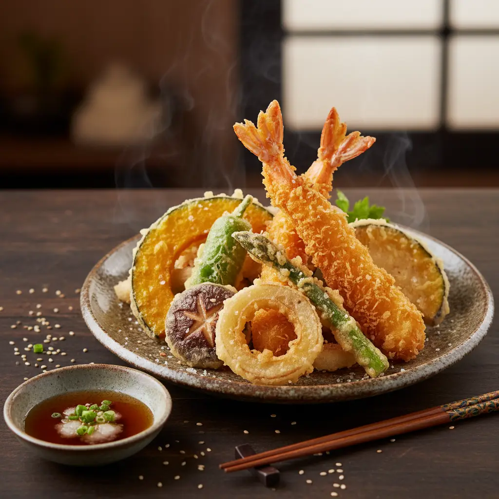 Tempura Nghệ thuật chiên giòn tinh tế