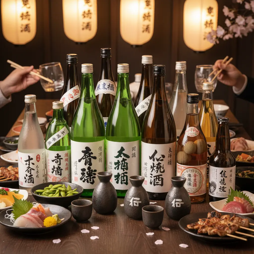 Khám phá Thế giới Rượu Nhật Bản: Những Loại Nước Uống Có Cồn Đặc Sản Không Thể Bỏ Qua