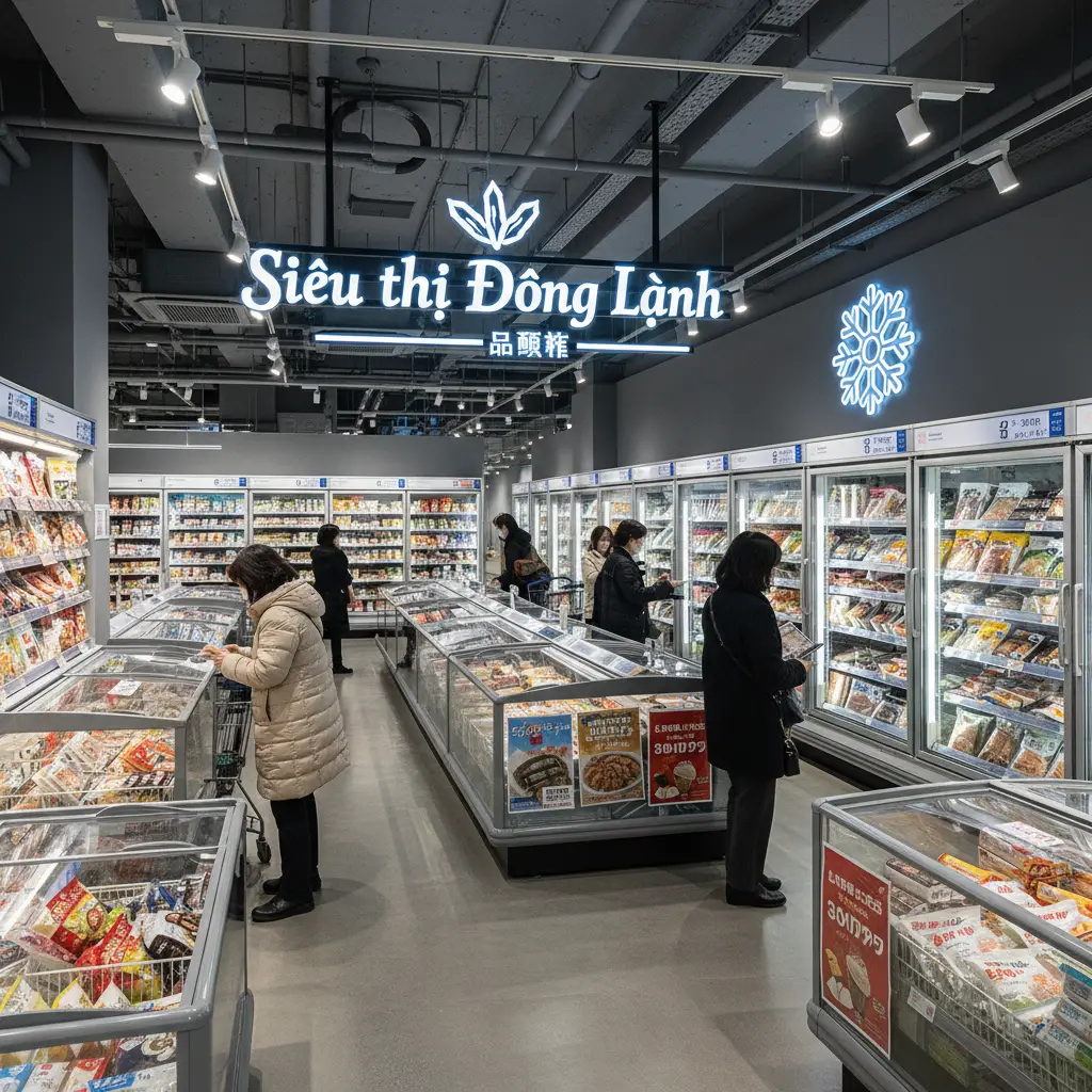 Khám phá **những siêu thị đông lạnh ở Tokyo** hàng đầu