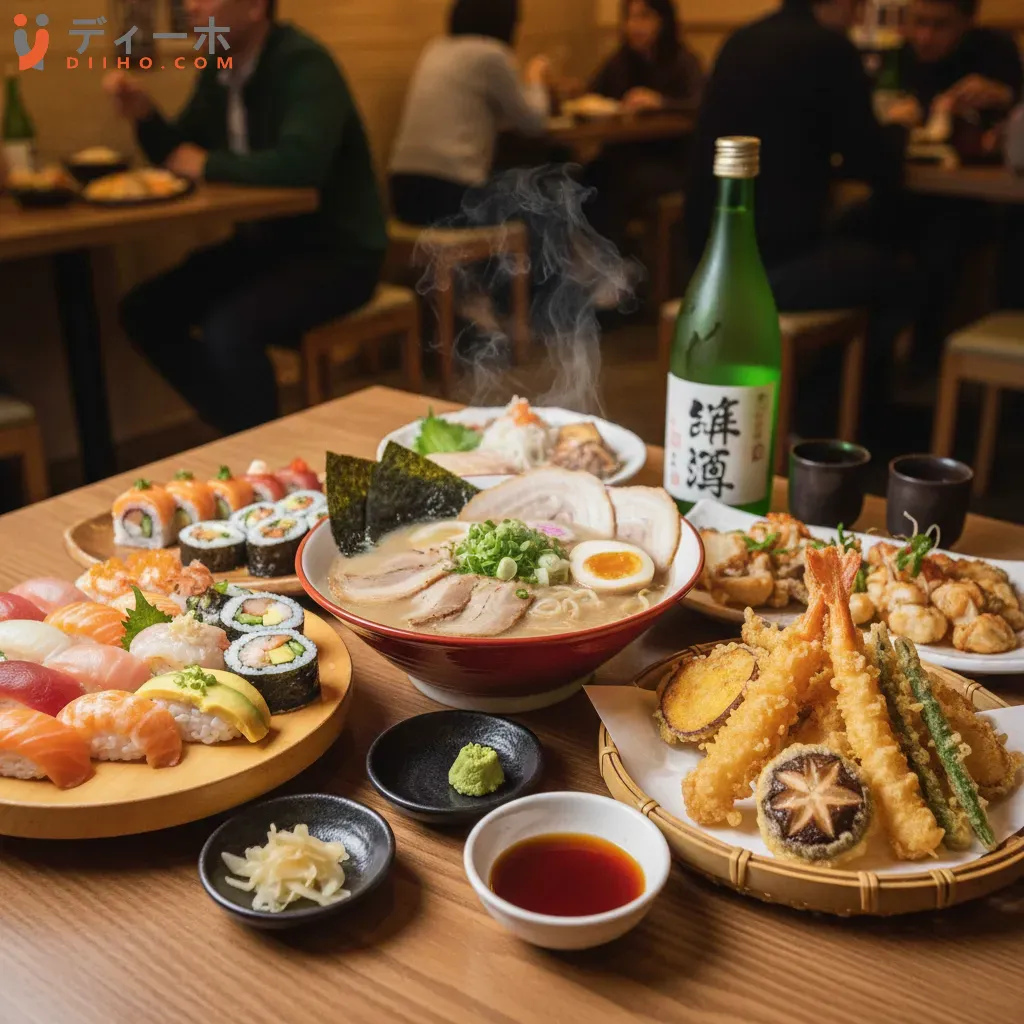 Sushi Ramen và Tempura  những món ăn nổi tiếng làm nên tên tuổi ẩm thực Nhật Bản
