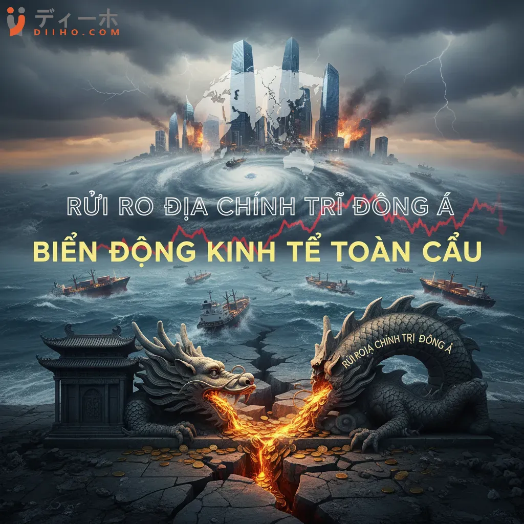 Rủi ro địa chính trị và biến động kinh tế toàn cầu là những thách thức không nhỏ đối với Nhật Bản