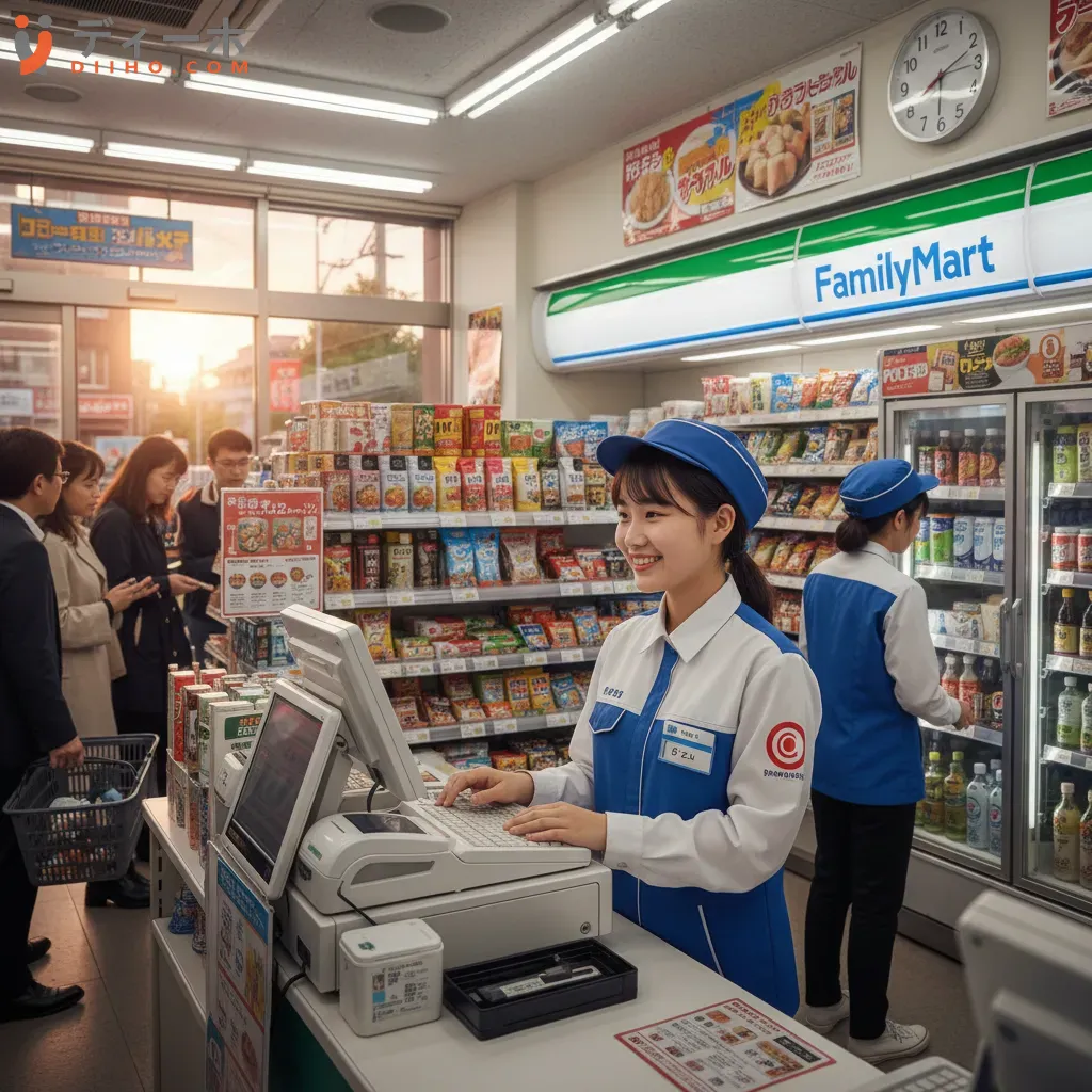 Sinh viên Việt Nam làm thêm tại cửa hàng tiện lợi một trong những công việc phổ biến tại Nhật Bản