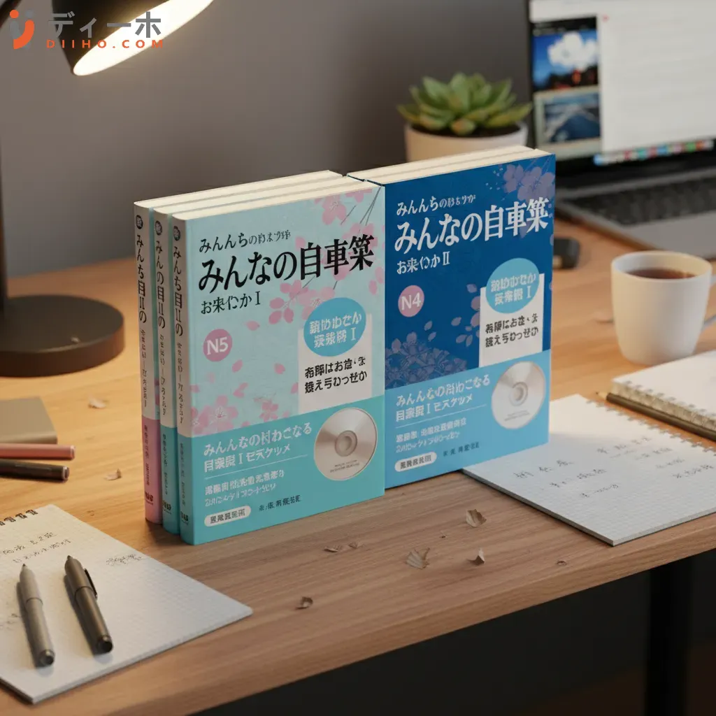 Giai đoạn N5N4 tập trung xây dựng nền tảng vững chắc về ngữ pháp và từ vựng cơ bản