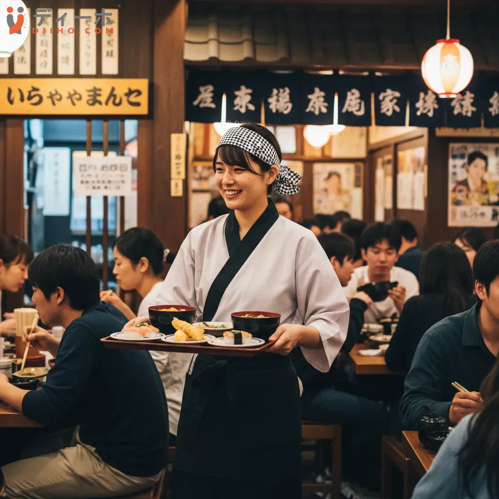 Làm thêm tại nhà hàng là lựa chọn phổ biến cho du học sinh để rèn luyện tiếng Nhật và tích lũy kinh nghiệm