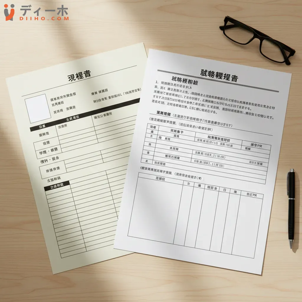 Mẫu Rirekisho và Shokumu Keirekisho chuẩn Nhật