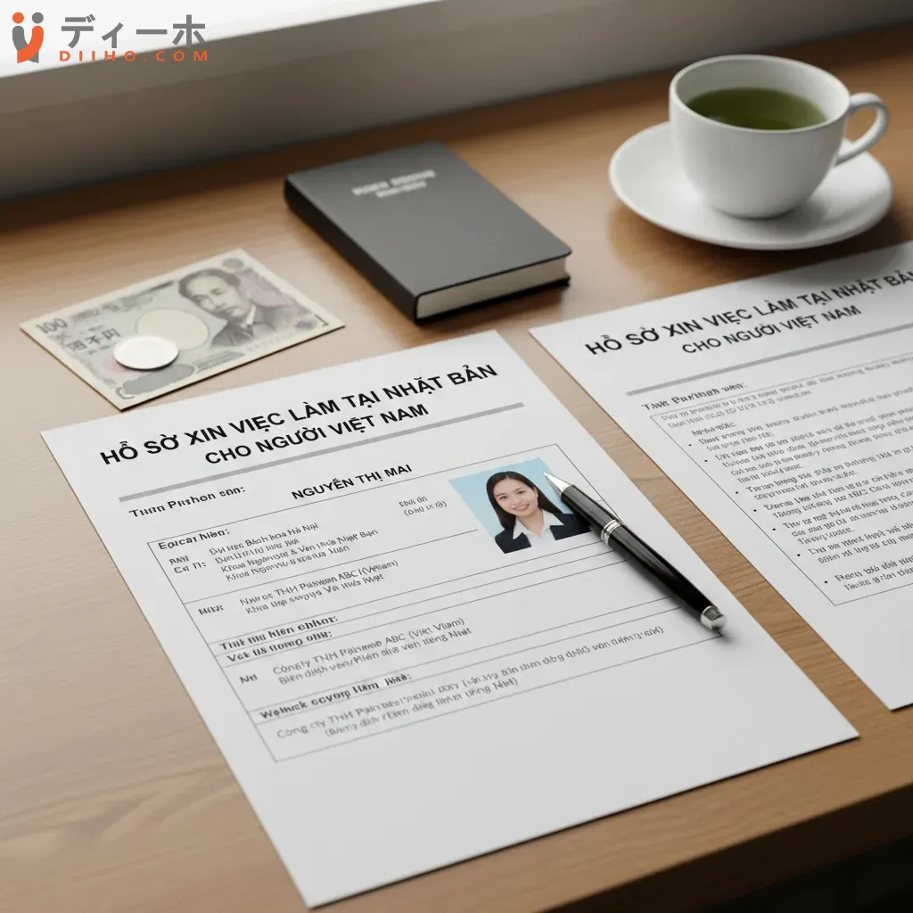 Hồ sơ xin việc làm tại Nhật Bản cần được chuẩn bị cẩn thận và đầy đủ