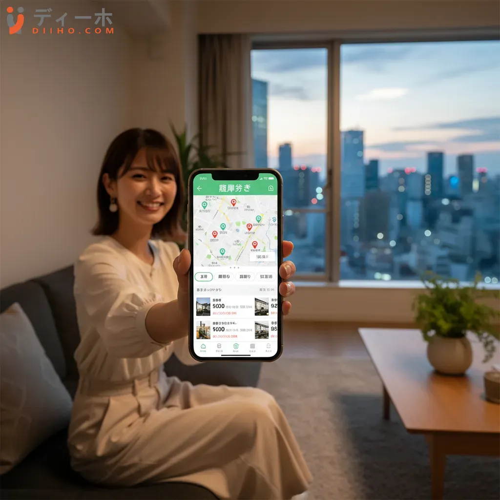 Các ứng dụng và website phổ biến để tìm nhà tại Nhật Bản