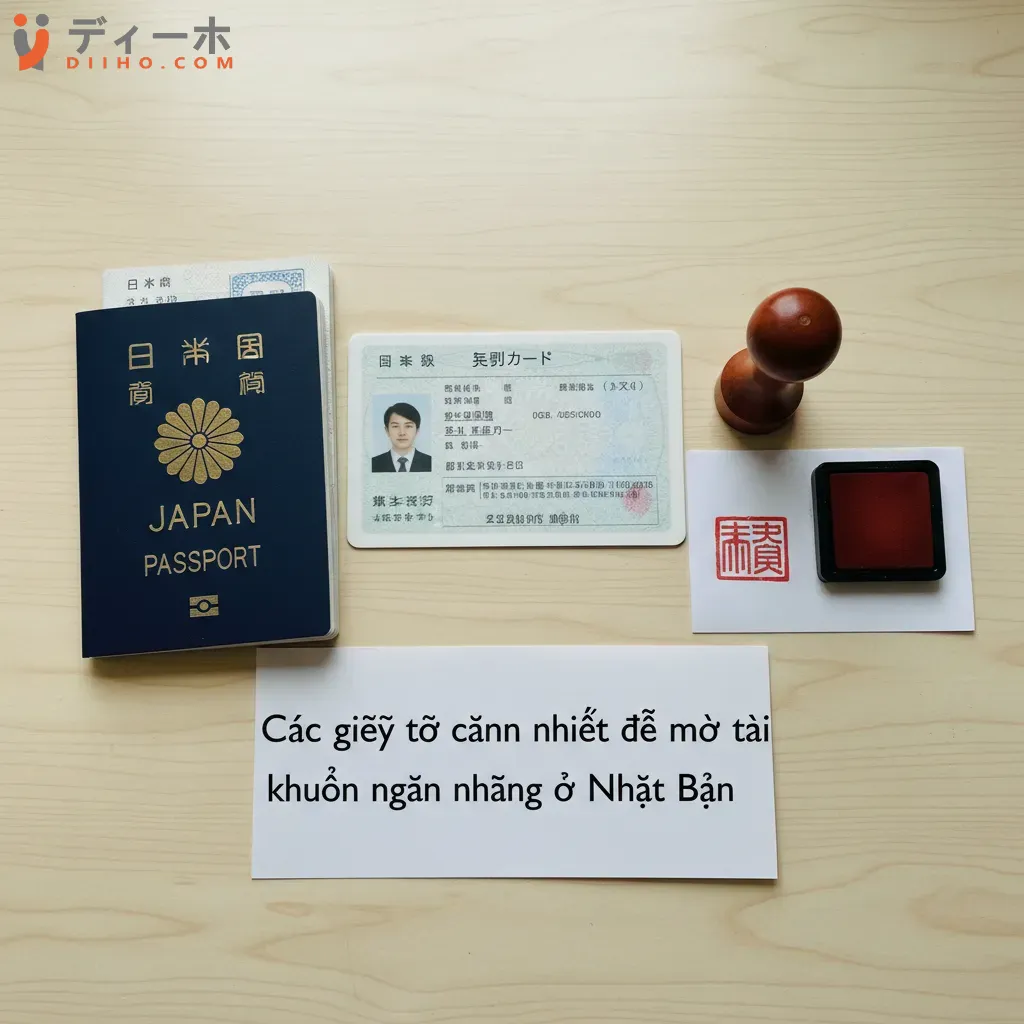 Các giấy tờ quan trọng cần chuẩn bị để mở tài khoản ngân hàng